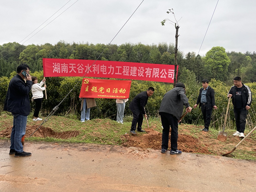 植樹節(jié)主題黨日活動(dòng)